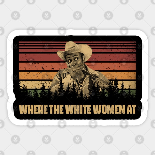 Mongo's Might - Unleash the Laughter with Saddles T-Shirt! Sticker by TheBlingGroupArt